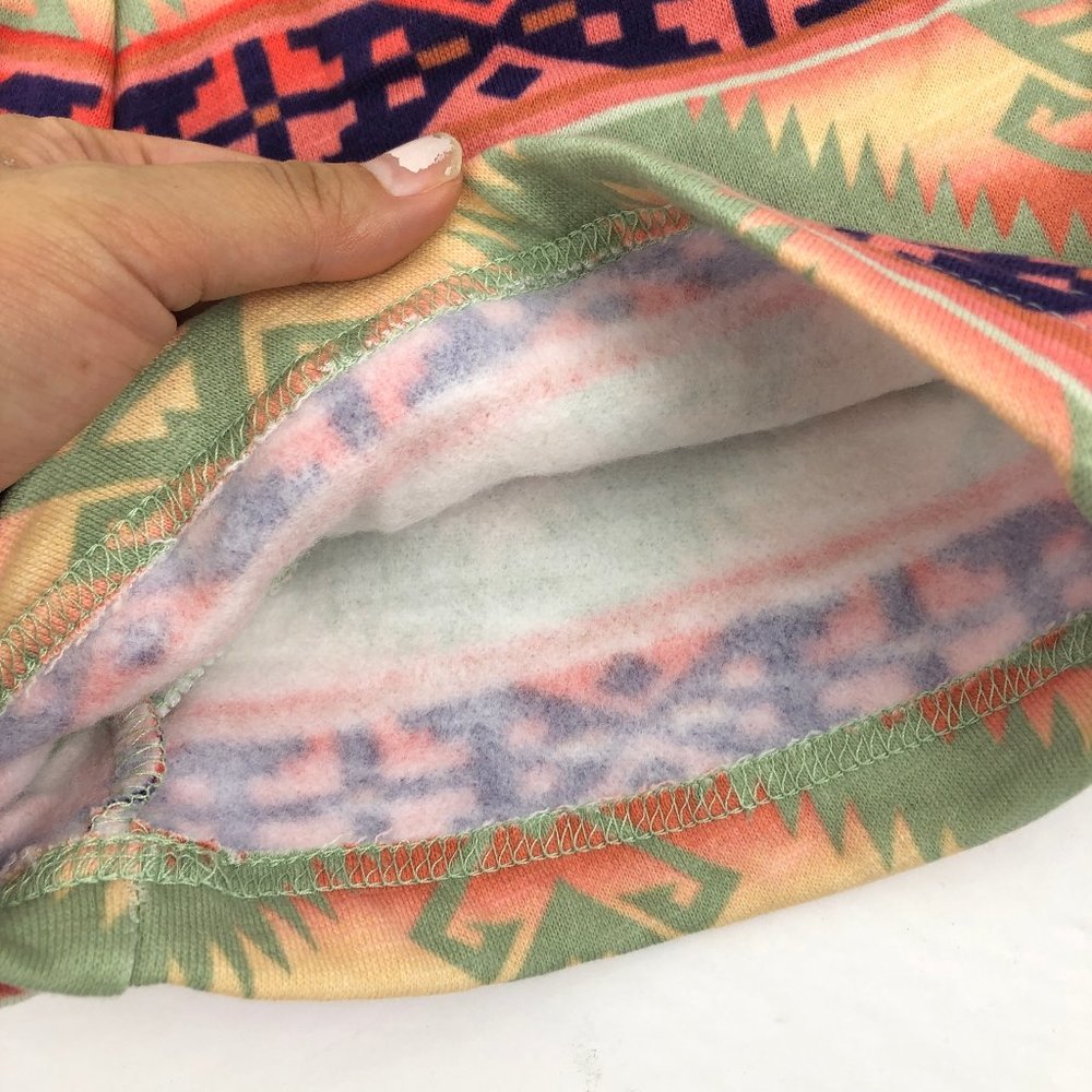 NWOT FP Henry Mills Matcha Aztec Fleece Shorts - Picture 3 of 7